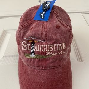 St. Augustine strap back dad hat